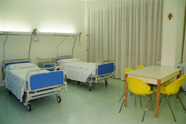 Una camera di day hospital